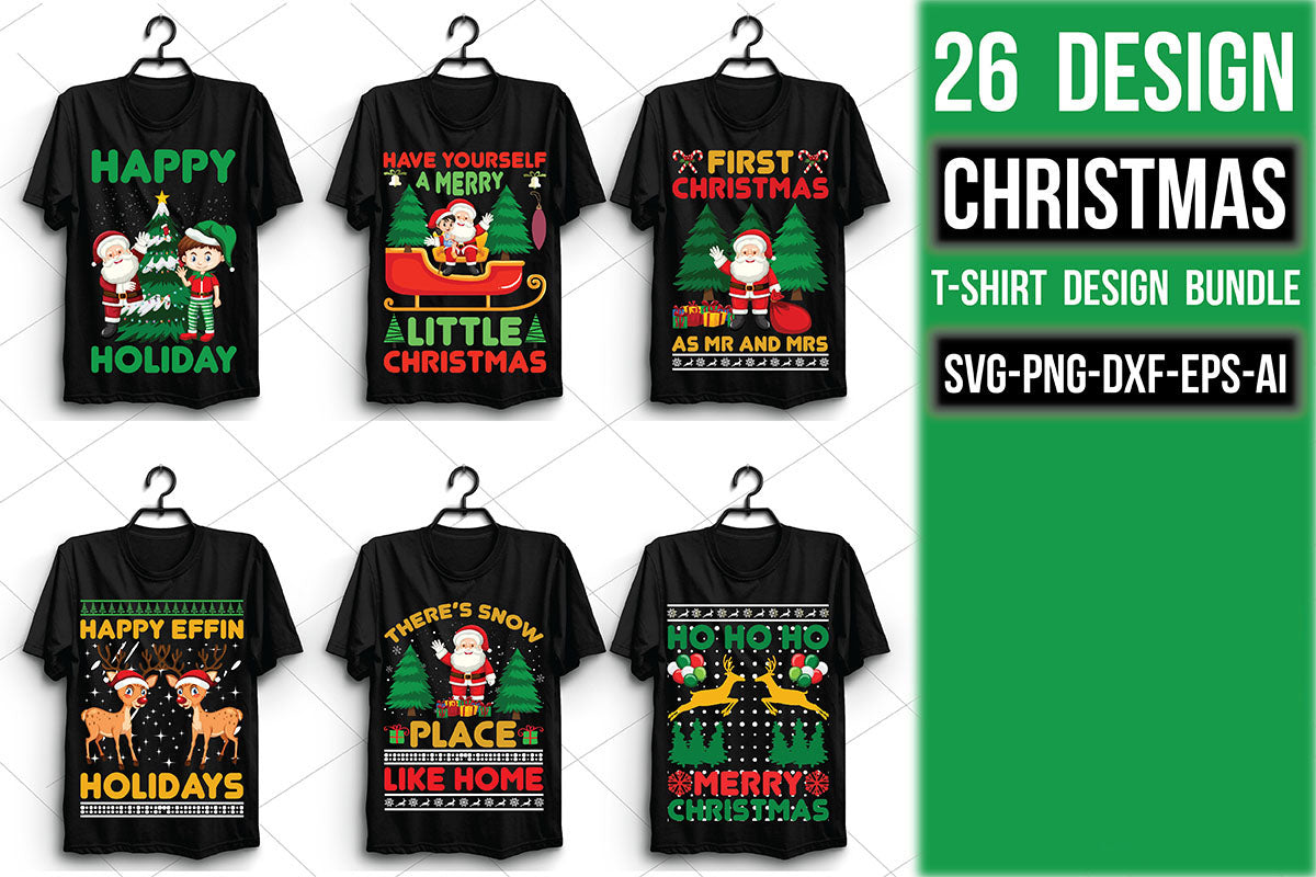 Christmas T Shirt 20 Bundle 3