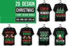 Christmas T-Shirt Design SVG Bundle