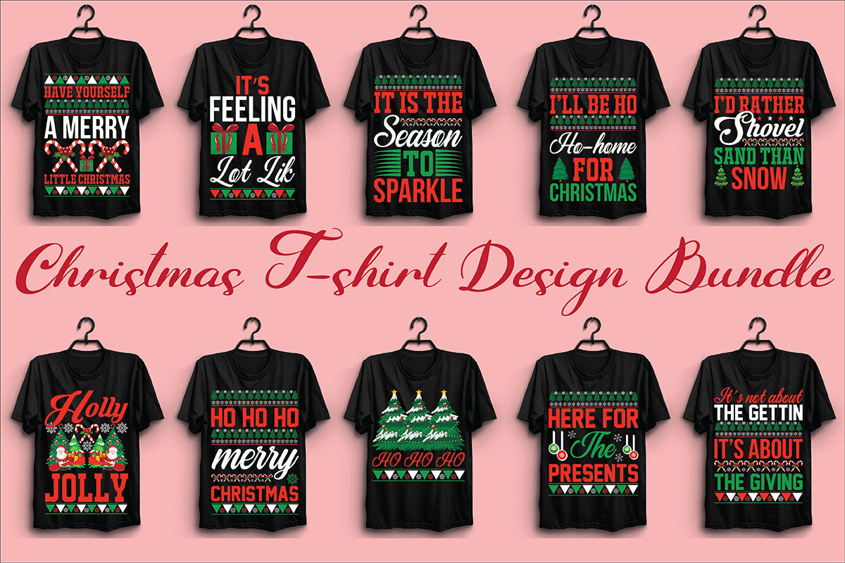 Christmas T Shirt Bundle 20
