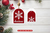 Christmas Tag Laser Cut SVG Bundle