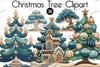 Christmas Tree Clipart Bundle
