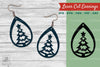 Christmas Tree Earrings Design Clipart Bundle