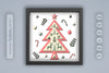 Christmas Tree Folk Art Papercut SVG Bundle