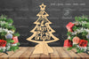 Christmas Tree Laser Cut Decoration Clipart Bundle