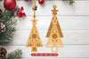 Christmas Tree Ornament Laser Cut SVG Bundle