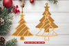 Christmas Tree Ornament Laser Cut SVG Bundle