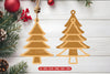 Christmas Tree Ornament Laser Cut SVG Bundle