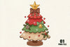 Christmas Tree Clipart Bundle