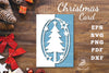Christmas Tree Papercut Card SVG Bundle