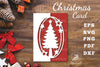 Christmas Tree Papercut Card SVG Bundle
