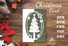 Christmas Tree Papercut Card SVG Bundle