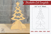 Christmas Tree Printable Cut Template Bundle