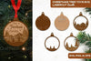 Christmas Tree Toys Laser Cut Clipart Bundle