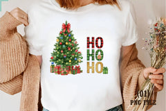 Christmas Tree & Ho Clipart Bundle - CraftNest - Digital Crafting and Art
