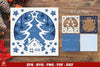 Christmas Tree & Home Layered Papercut SVG Bundle