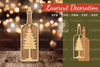 Christmas Tree in Bottle Lasercut Decoration Clipart Bundle