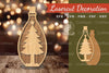 Christmas Tree in Bottle Lasercut Decoration Clipart Bundle