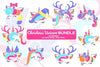 Christmas Unicorn SVG Bundle