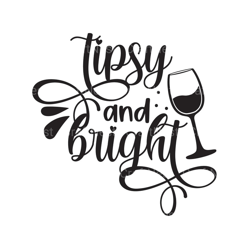 Christmas Wine SVG Bundle - CraftNest - Digital Crafting and Art