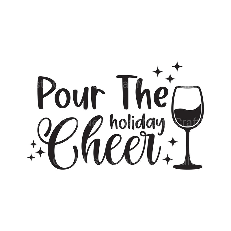 Christmas Wine SVG Bundle - CraftNest - Digital Crafting and Art