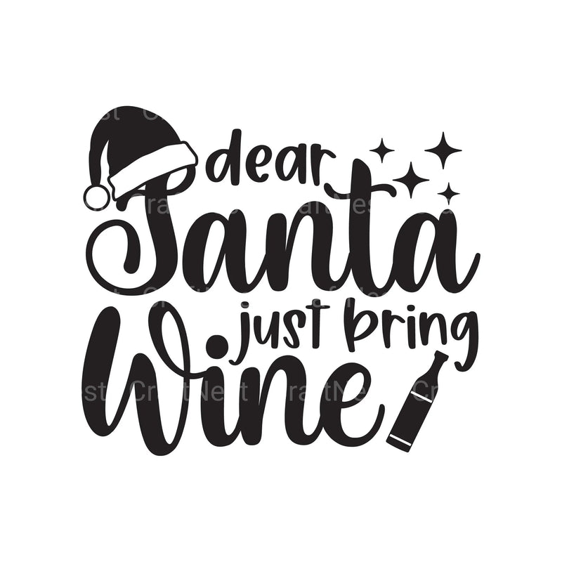 Christmas Wine SVG Bundle - CraftNest - Digital Crafting and Art