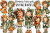 Christmas Winter Girls Clipart Bundle