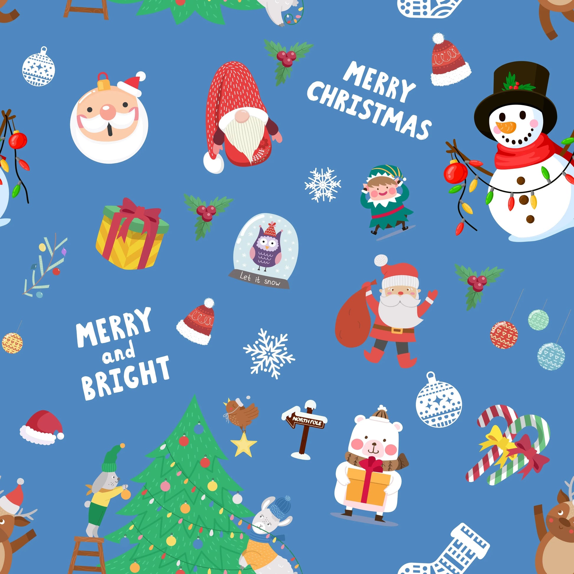 Christmas Sublimation Seamless Patterns - CraftNest - Digital Crafting and Art