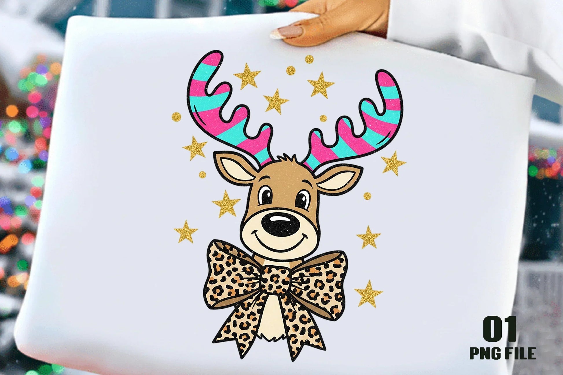 Christmas Deer Clipart Bundle - CraftNest - Digital Crafting and Art