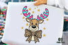 Christmas Deer Clipart Bundle