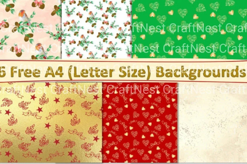 Christmas Clipart Bundle: 86 Festive Pieces - CraftNest - Digital Crafting and Art