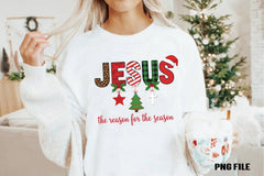 Christmas Jesus T-Shirt Design from Clipart Bundle - CraftNest - Digital Crafting and Art
