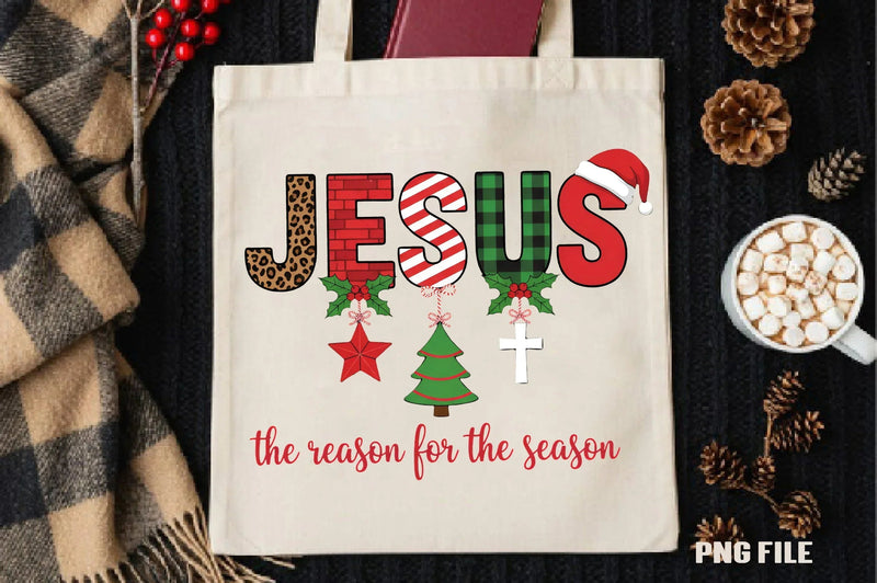 Christmas Jesus T-Shirt Design from Clipart Bundle - CraftNest - Digital Crafting and Art