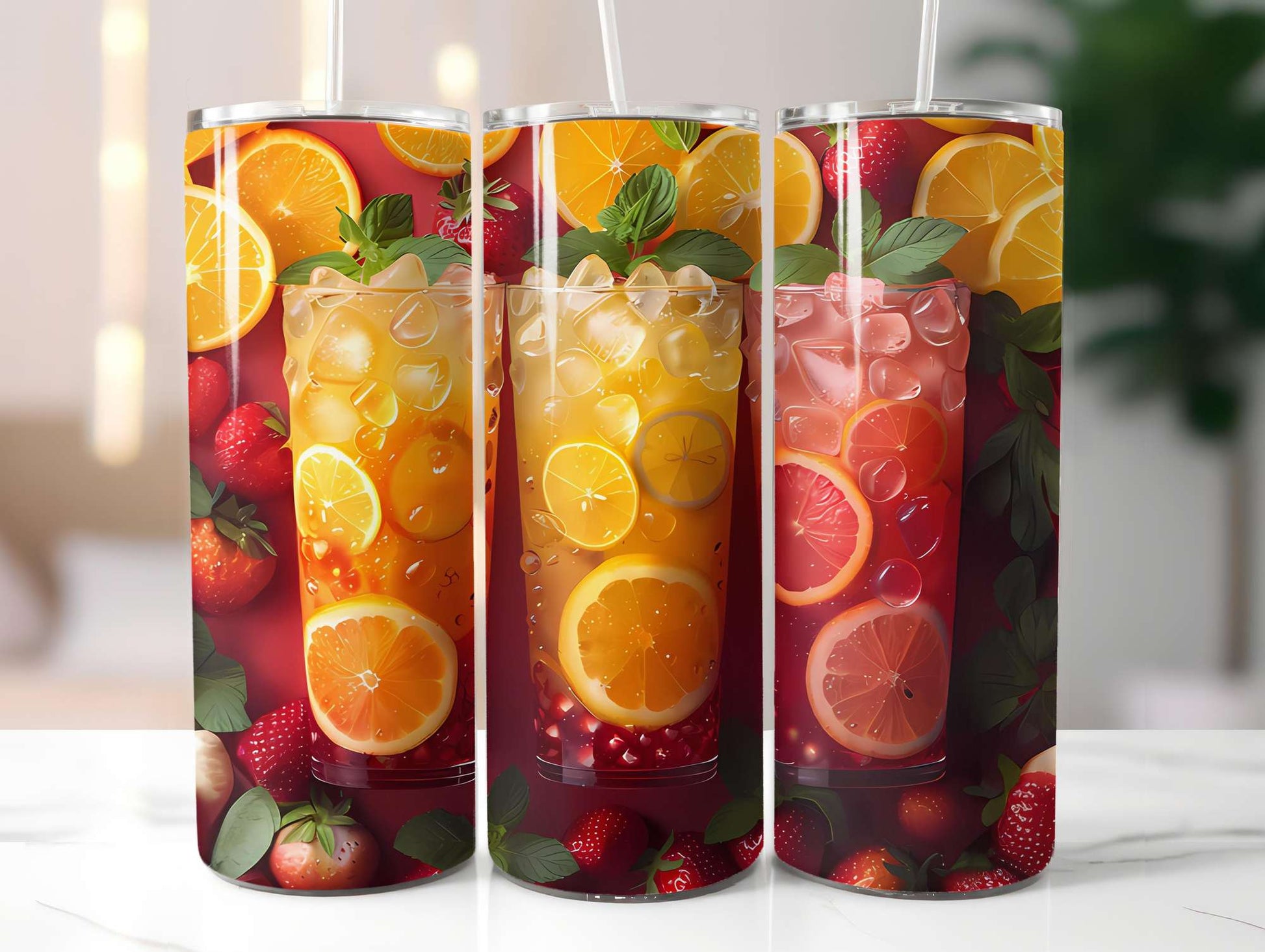 Citrus Spectrum 1 Tumbler Wrap - CraftNest - Digital Crafting and Art