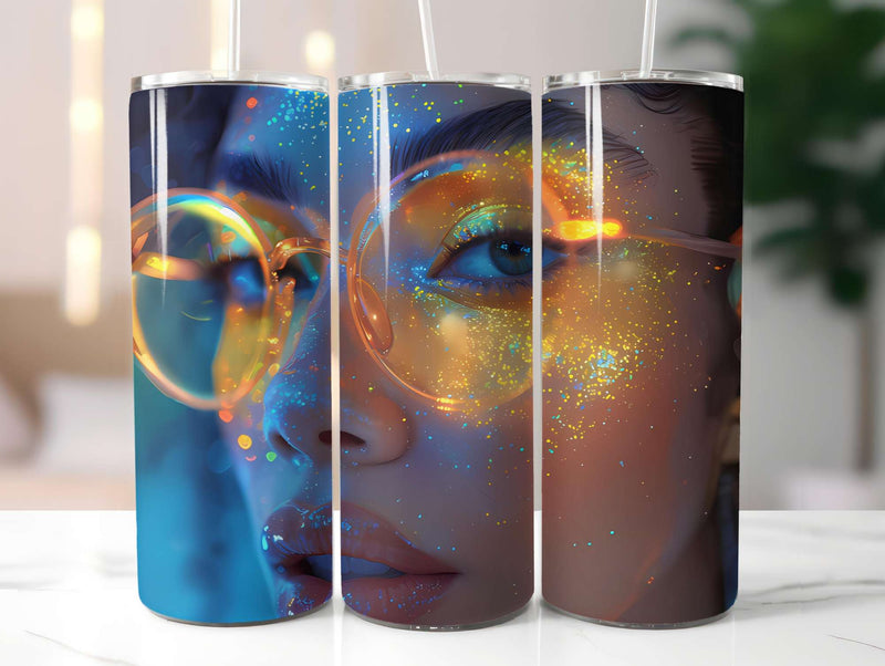Citrus Spectrum 1 Tumbler Wrap - CraftNest - Digital Crafting and Art