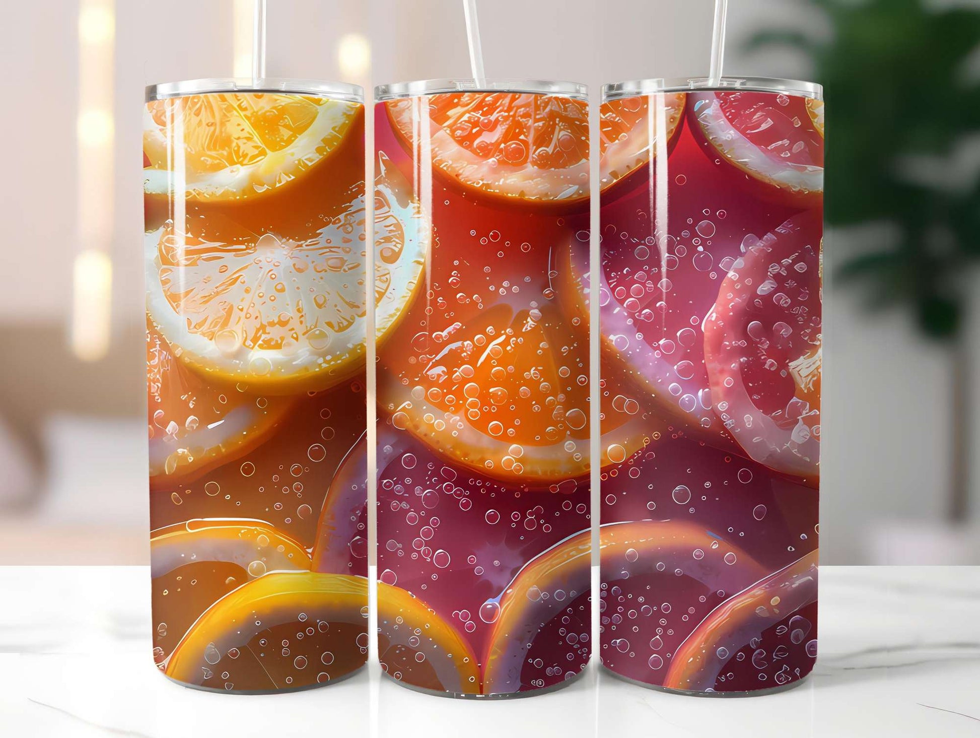 Citrus Spectrum 1 Tumbler Wrap - CraftNest - Digital Crafting and Art