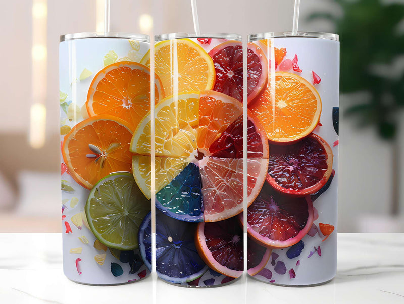 Citrus Spectrum 4 Tumbler Wrap - CraftNest - Digital Crafting and Art