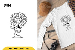 Classic Cartoon Flower SVG Bundle - CraftNest - Digital Crafting and Art