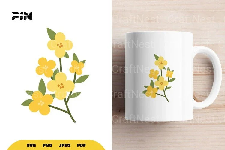 Classic Style Flower SVG Bundle - CraftNest - Digital Crafting and Art