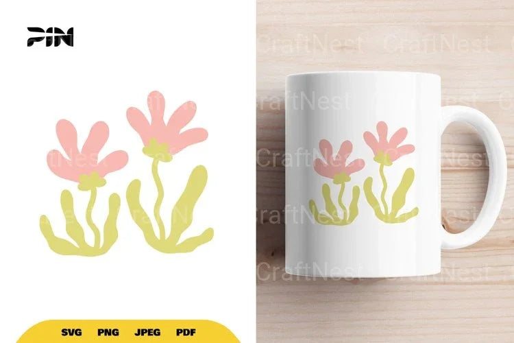 Classic Style Flower SVG Bundle - CraftNest - Digital Crafting and Art