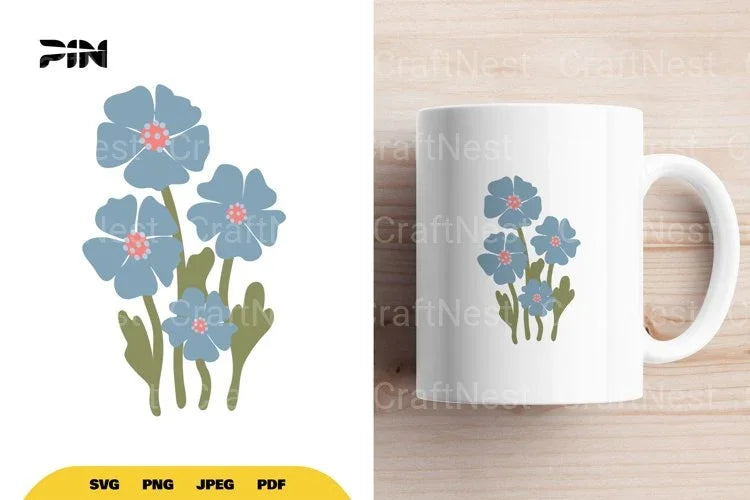 Classic Style Flower SVG Bundle - CraftNest - Digital Crafting and Art