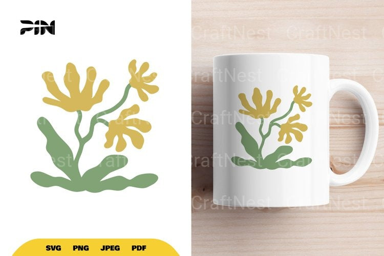 Classic Style Flower SVG Bundle - CraftNest - Digital Crafting and Art