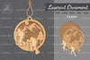 Climb Mountains Laser Cut Ornament SVG Clipart