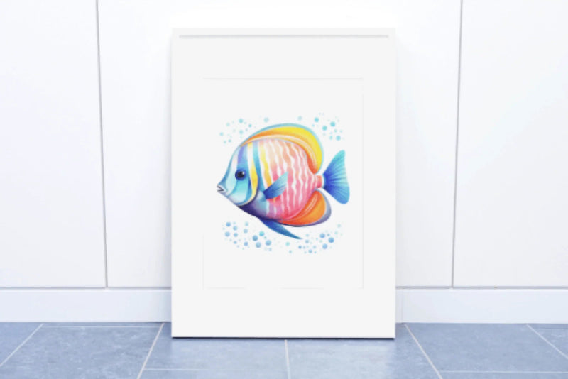 Clown Tang Exotic Ocean Fish Clipart Bundle - CraftNest - Digital Crafting and Art