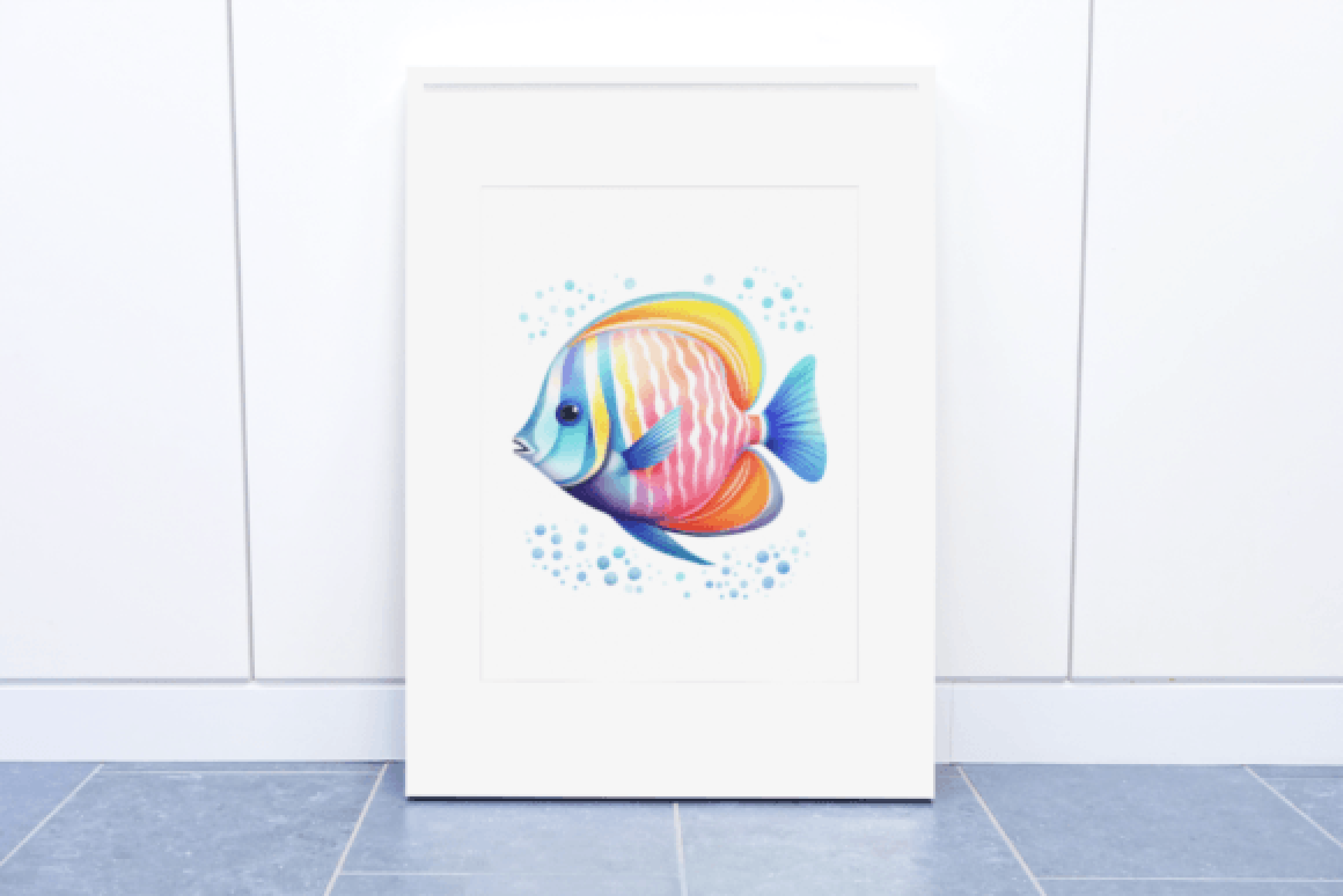 Clown Tang Exotic Ocean Fish Clipart Bundle