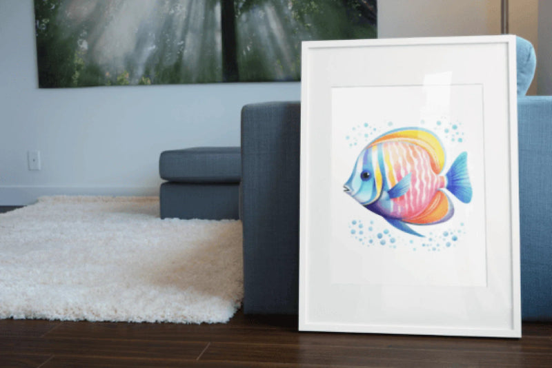 Clown Tang Exotic Ocean Fish Clipart Bundle - CraftNest - Digital Crafting and Art