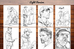 Coach Coloring Books - CraftNest - Digital Crafting and Art