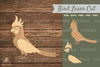 Cockatoo Bird Laser Cut Decoration Clipart Bundle