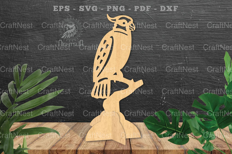 Cockatoo Bird Laser Cut Home Decor Clipart Bundle - CraftNest - Digital Crafting and Art