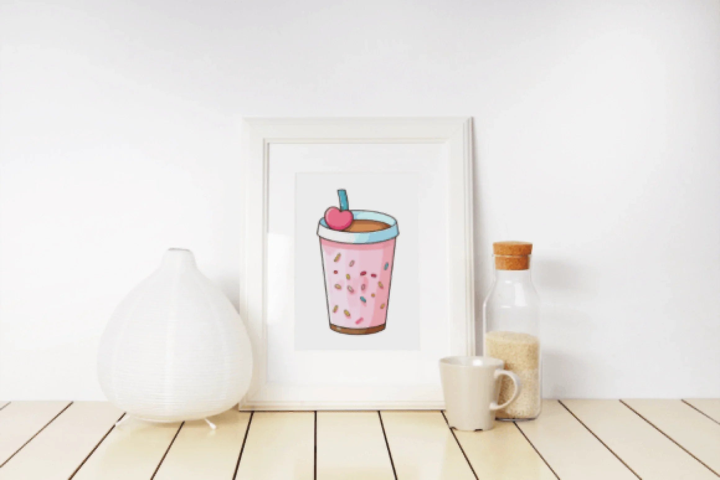 Creative Coffee & Donuts Graphics Bundle - CraftNest - Digital Crafting and Art