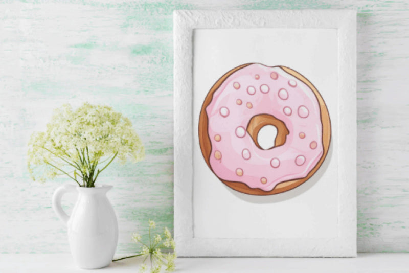 Creative Coffee & Donuts Graphics Bundle - CraftNest - Digital Crafting and Art